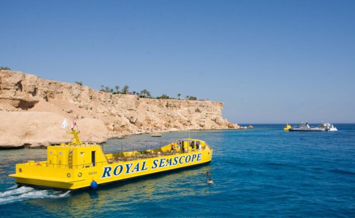 Semi Submarine in Sharm El Sheikh.