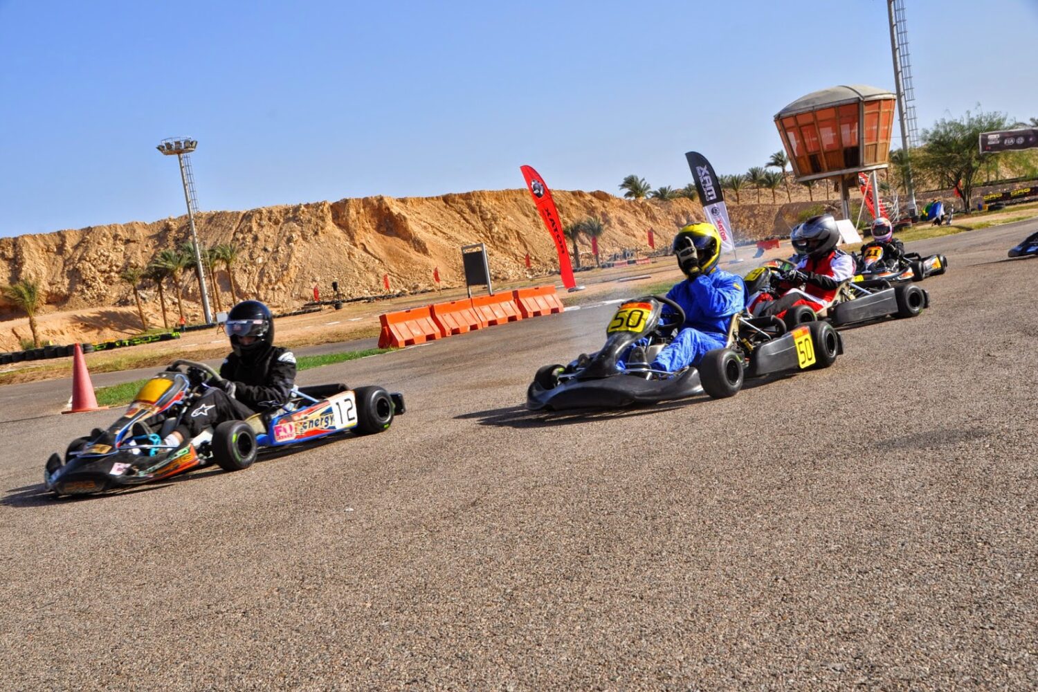 Karting in Sharm El Sheikh.